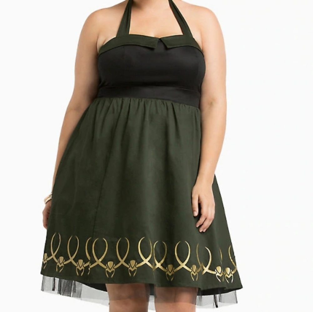 Her Universe Loki Halter Dress